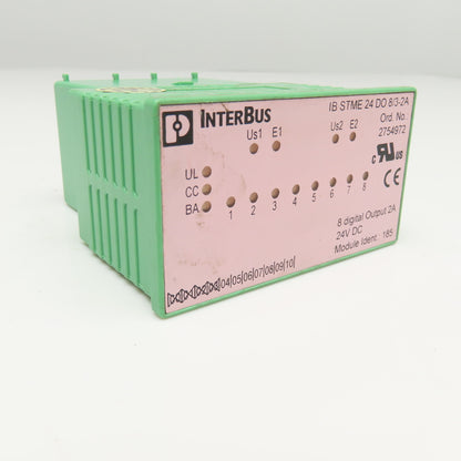 Phoenix Contact Interbus 2754972 8 Channel Digital Output Module