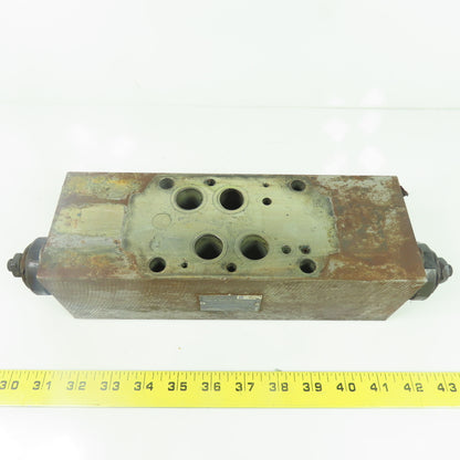 Rexroth HSZ 16 B104-31/M00 Hydraulic Valve Sandwich Plate 00335054