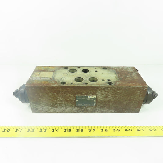 Rexroth HSZ 16 B104-31/M00 Hydraulic Valve Sandwich Plate 00335054