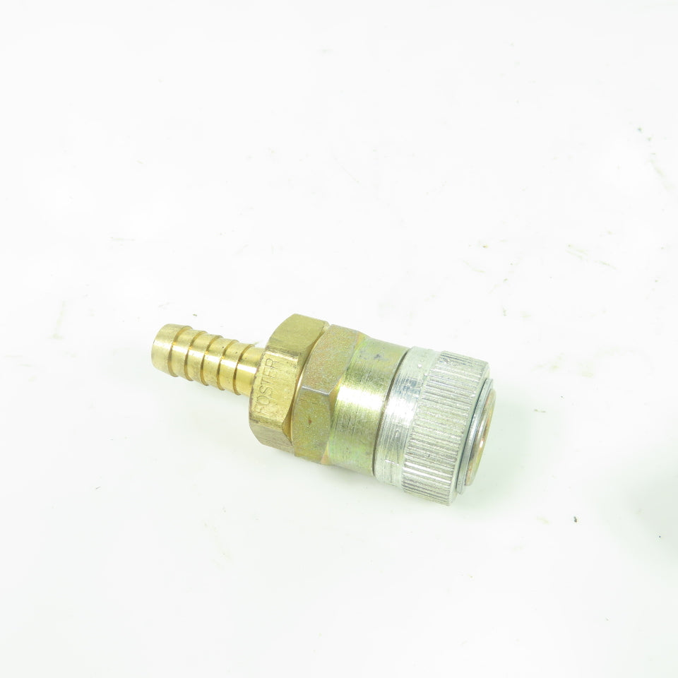 Foster F2RL Pneumatic Quick Connect Coupler Fitting 3/8" Lot Of 2