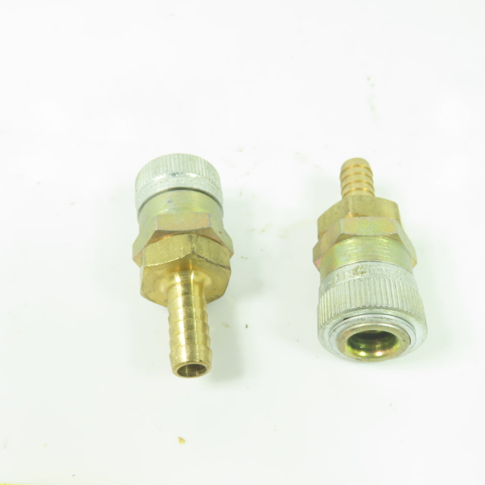 Foster F2RL Pneumatic Quick Connect Coupler Fitting 3/8" Lot Of 2
