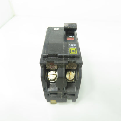 Square D 2-Pole 20A Circuit Breaker 120/240VAC Lot Of 10