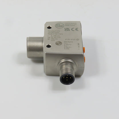 IFM OGD550 OGDLFCKG Laser Distance Sensor 10-30VDC (Clean)