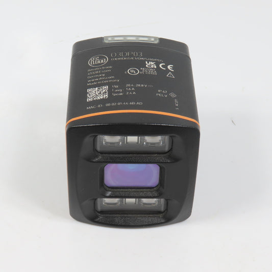 IFM O3DP03 O3DIRDKG/E1/GM/S/60/PDS ToF Camera (Clean)