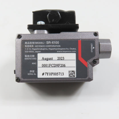 Keyence SR-X100 Autofocus Code Reader W/ Mount (Clean)