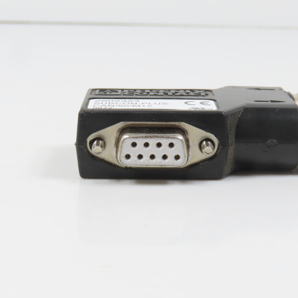 Phoenix Contact 2902323 Subcon-Plus-CAN/90/M12 Adapter Connector Gender Changer