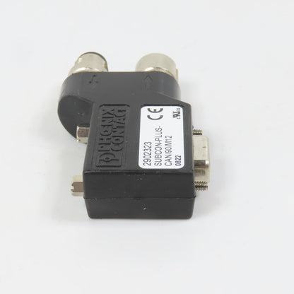 Phoenix Contact 2902323 Subcon-Plus-CAN/90/M12 Adapter Connector Gender Changer