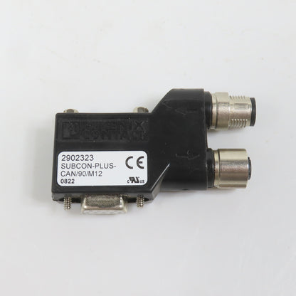 Phoenix Contact 2902323 Subcon-Plus-CAN/90/M12 Adapter Connector Gender Changer