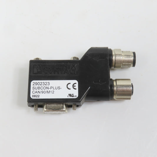 Phoenix Contact 2902323 Subcon-Plus-CAN/90/M12 Adapter Connector Gender Changer