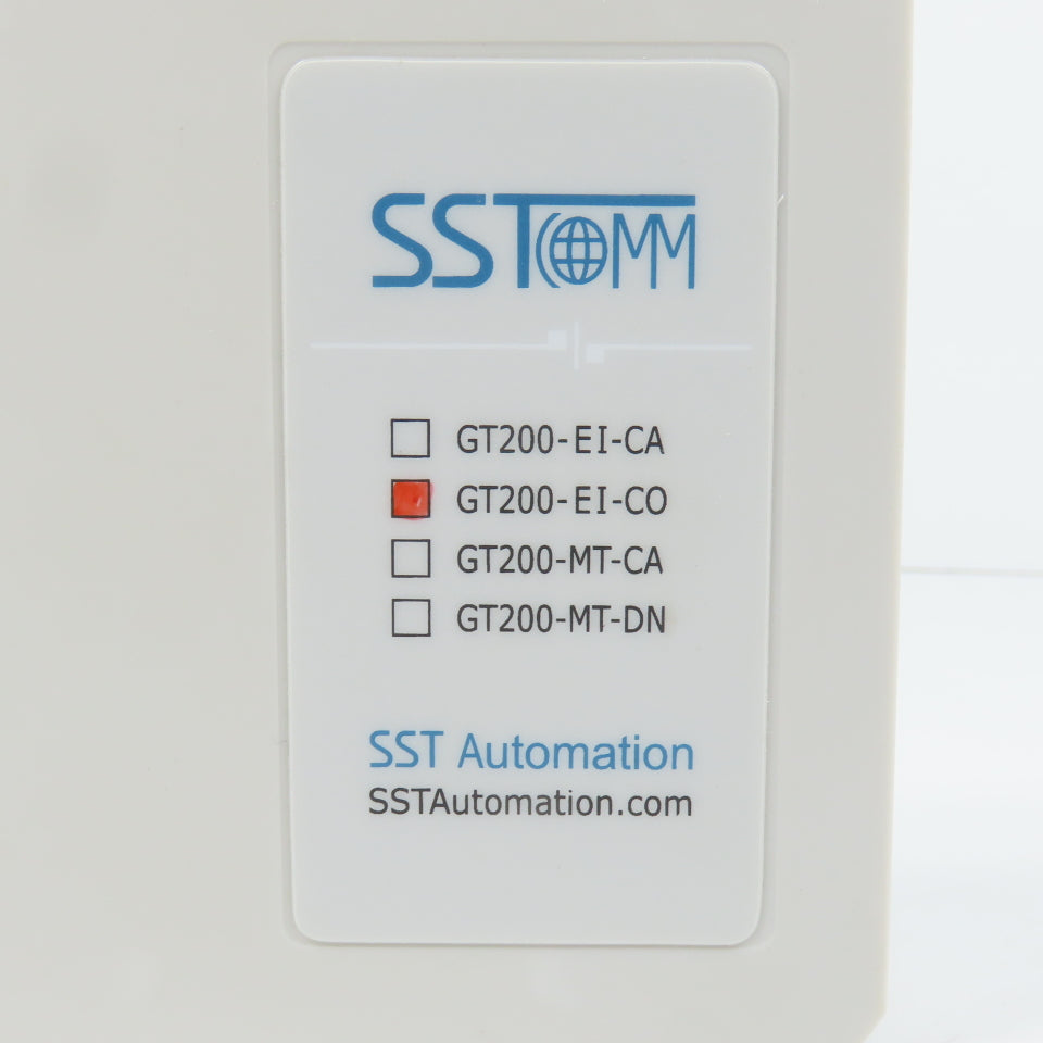 SST Automation GT200-EI-CO CAN/CANopen EtherNet/IP Gateway (Clean)