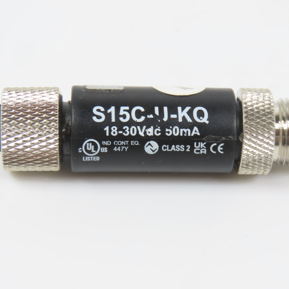 Banner S15C-U-KQ 809838 In-Line Converter 18-30VDC M12 Male Female