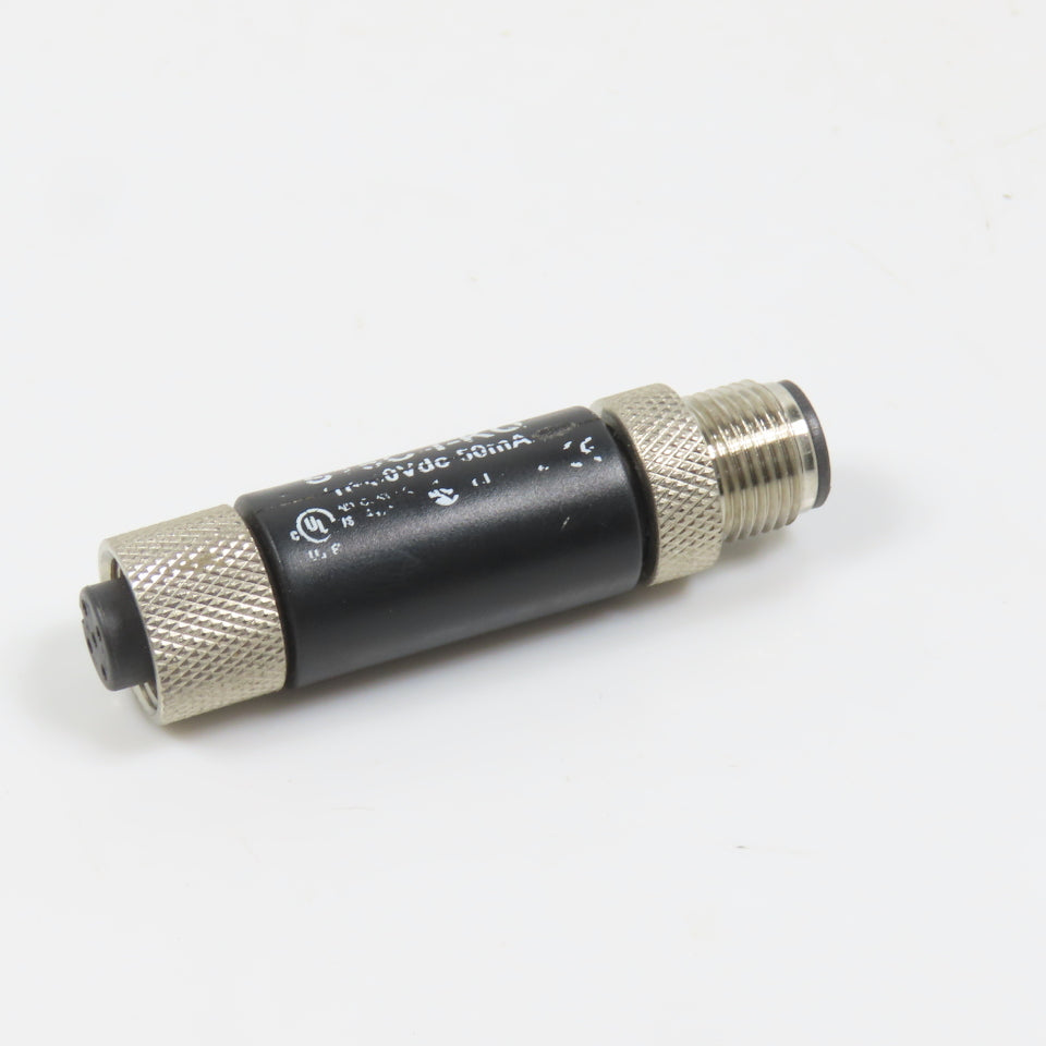 Banner S15C-I-KQ 809837 In-Line Converter 18-30VDC M12 Male Female