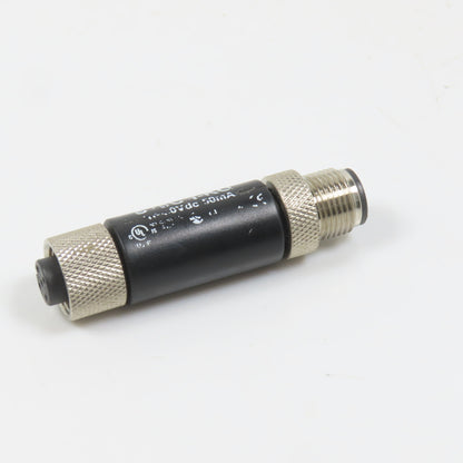 Banner S15C-I-KQ 809837 In-Line Converter 18-30VDC M12 Male Female