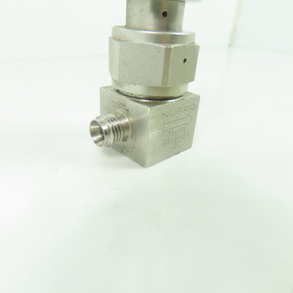 Nupro SS-BNS4-2C High Purity Bellows Sealed Stainless Steel Valve 1/4"