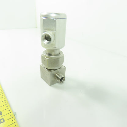 Nupro SS-BNS4-2C High Purity Bellows Sealed Stainless Steel Valve 1/4"