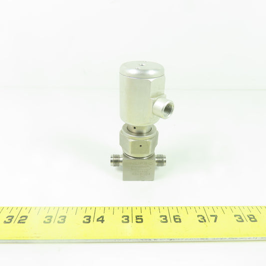 Nupro SS-BNS4-2C High Purity Bellows Sealed Stainless Steel Valve 1/4"