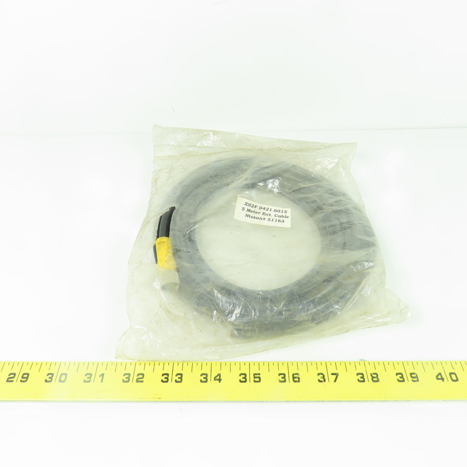 Omron XS2F-D421-S015 5M Long Cordset Cable Extension 5-Pin Female Nissan#51163