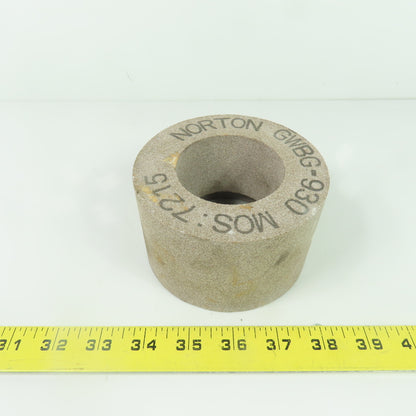 Norton GWBG-930 4.5" OD Grinding Roll Wheel MOS:7215 2.5" Bore