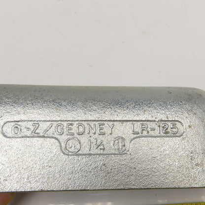 O-Z/Gedney LR-125 1-1/4" Malleable Iron Conduit Body