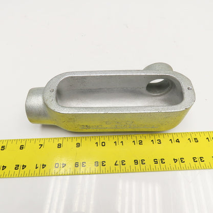 O-Z/Gedney LR-125 1-1/4" Malleable Iron Conduit Body