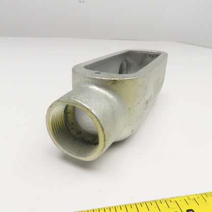 O-Z/Gedney LR-125 1-1/4" Malleable Iron Conduit Body