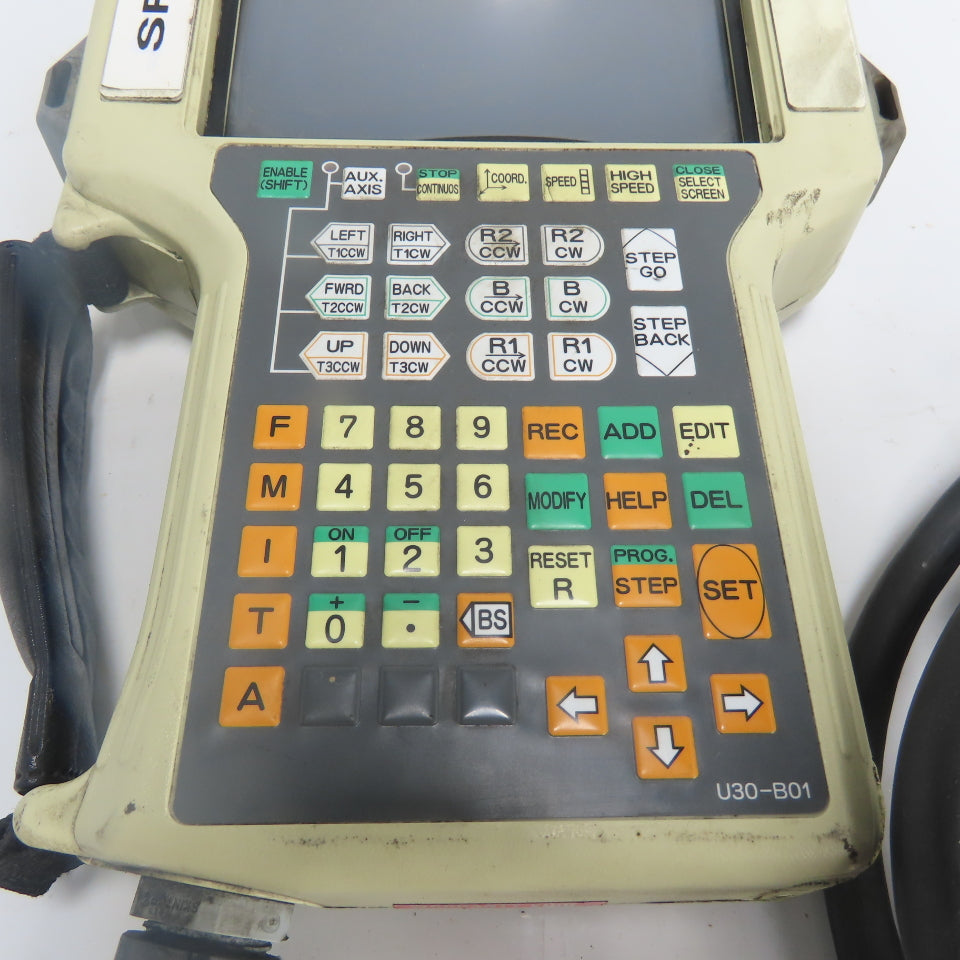 Nachi U30-B01 Robot Teach Pendant Controller W/ 10m Cable