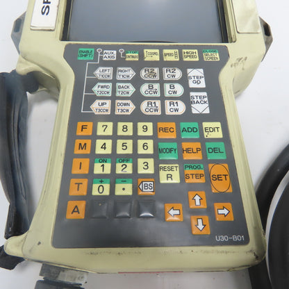 Nachi U30-B01 Robot Teach Pendant Controller W/ 10m Cable