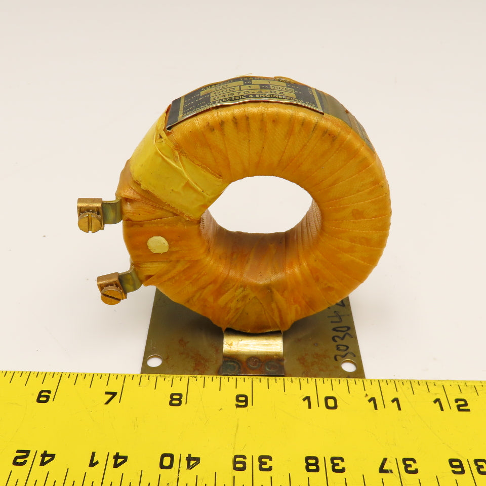 Reliance Electric 64670-4-RX 50:1 A Ratio 600V 1VA 50/60Hz Current Transformer