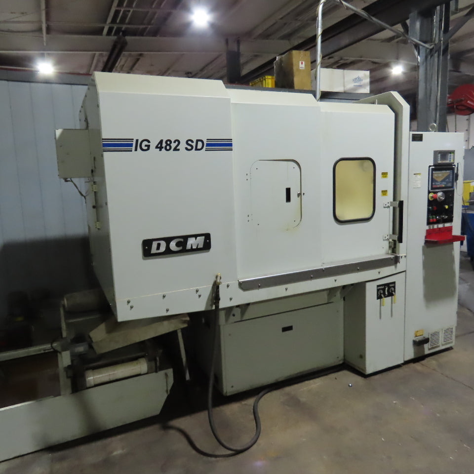 DCM IG 482 SD 48" x 12" Rotary Surface Grinder W/Auto Dresser & Robot Ready 460V