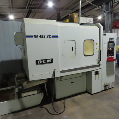 DCM IG 482 SD 48" x 12" Rotary Surface Grinder W/Auto Dresser & Robot Ready 460V