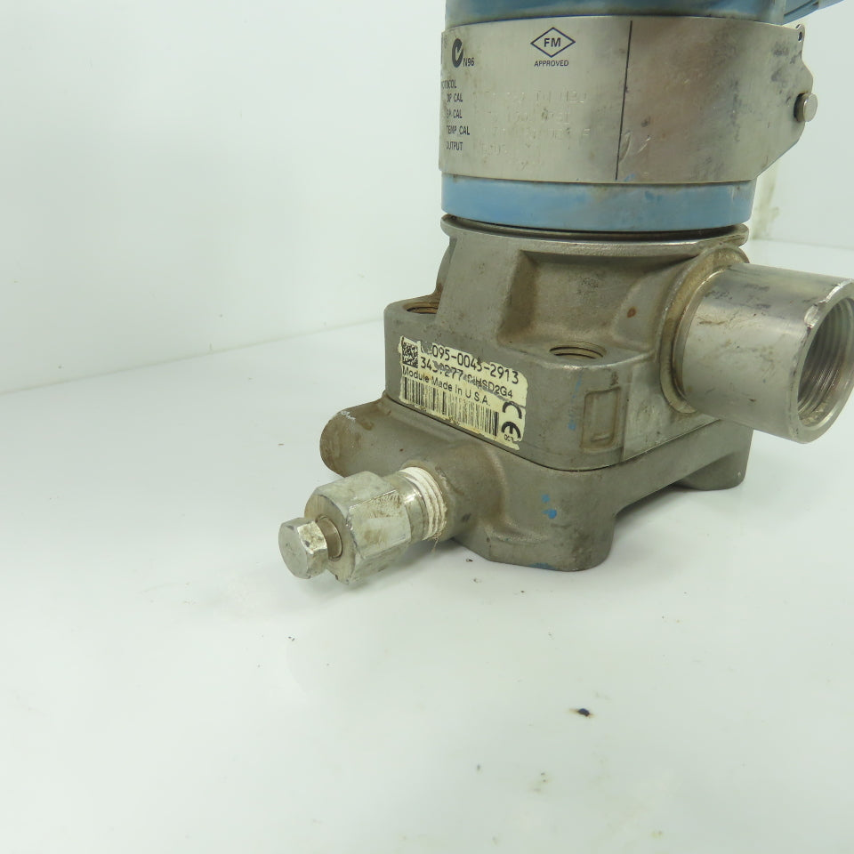 Rosemount 3095 FB2DBBA13AB001ANC1 Pressure Transmitter 3626PSIG 7.5-30VDC