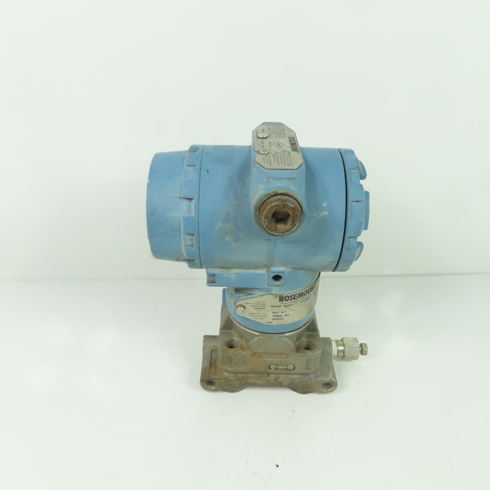 Rosemount 3095 FB2DBBA13AB001ANC1 Pressure Transmitter 3626PSIG 7.5-30VDC