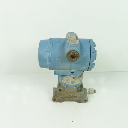 Rosemount 3095 FB2DBBA13AB001ANC1 Pressure Transmitter 3626PSIG 7.5-30VDC