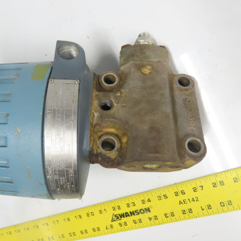 Foxboro E13DM Electronic Pressure Transmitter 13-50VDC 4-20mA 2000PSI
