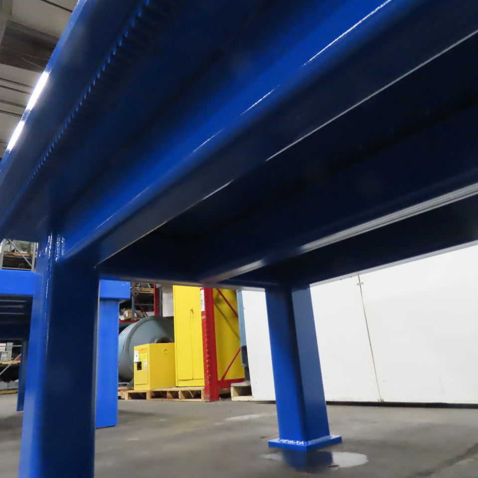 84" x 54" x 31" H 1-3/4" Top Steel Bench Welding Fabrication Jig Fixture Table