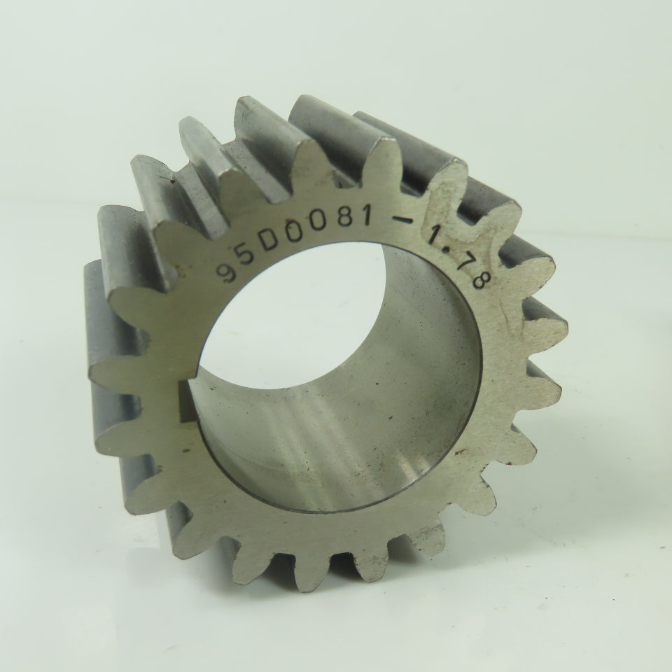 95D0081-1.78 Gear Indexer 1-5/8" Bore 20-Tooth 2-3/4" OD 1-25/32" Wide