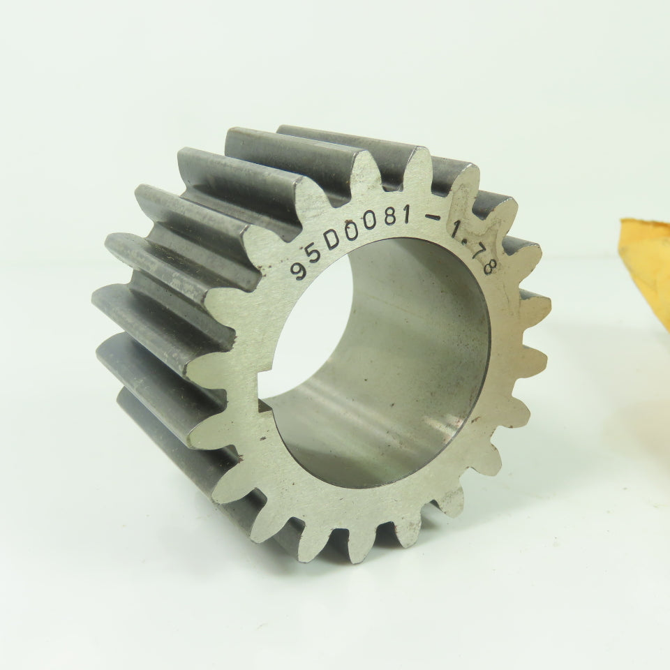 95D0081-1.78 Gear Indexer 1-5/8" Bore 20-Tooth 2-3/4" OD 1-25/32" Wide