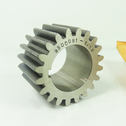 95D0081-1.78 Gear Indexer 1-5/8" Bore 20-Tooth 2-3/4" OD 1-25/32" Wide