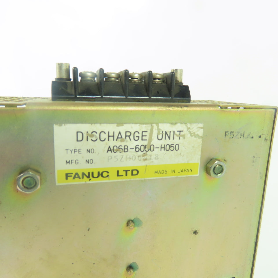 Fanuc A06B-6050-H050 CNC Discharge Unit