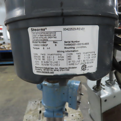 Clausing 1622 1HP 15"Floor Model Drill Press 230/460V 3PH W/N Reverse Tested