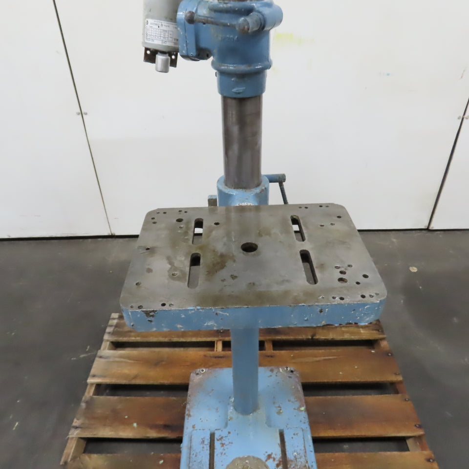 Clausing 1622 1HP 15"Floor Model Drill Press 230/460V 3PH W/N Reverse Tested