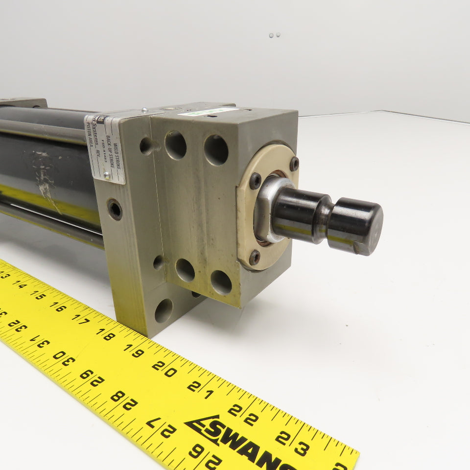 Gonzalez GC180-4P-2036 6" Full Stroke 2 Stage Retract 4" 2" Air Cylinder