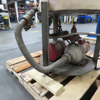 Bell & Gossett 30-1S 1AM001 50 Gallon 1/2HP Boiler Feed Pump Tank Unit 115/230V