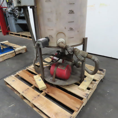 Bell & Gossett 30-1S 1AM001 50 Gallon 1/2HP Boiler Feed Pump Tank Unit 115/230V