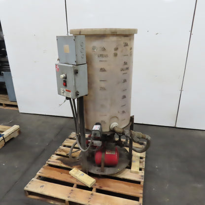 Bell & Gossett 30-1S 1AM001 50 Gallon 1/2HP Boiler Feed Pump Tank Unit 115/230V