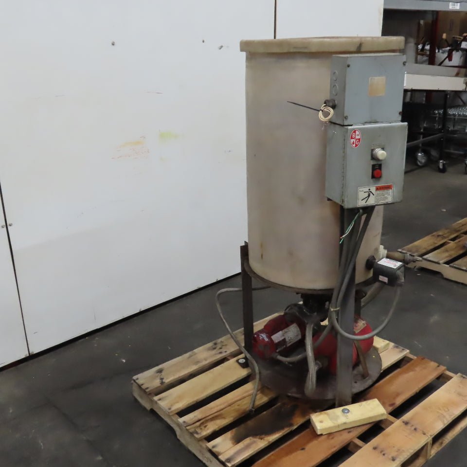 Bell & Gossett 30-1S 1AM001 50 Gallon 1/2HP Boiler Feed Pump Tank Unit 115/230V