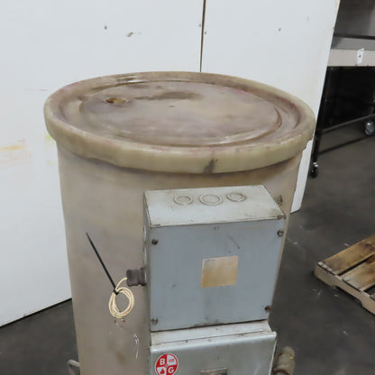 Bell & Gossett 30-1S 1AM001 50 Gallon 1/2HP Boiler Feed Pump Tank Unit 115/230V