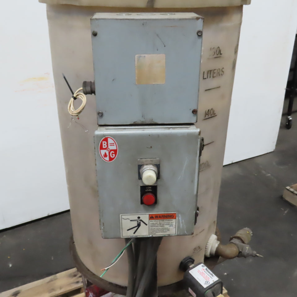 Bell & Gossett 30-1S 1AM001 50 Gallon 1/2HP Boiler Feed Pump Tank Unit 115/230V