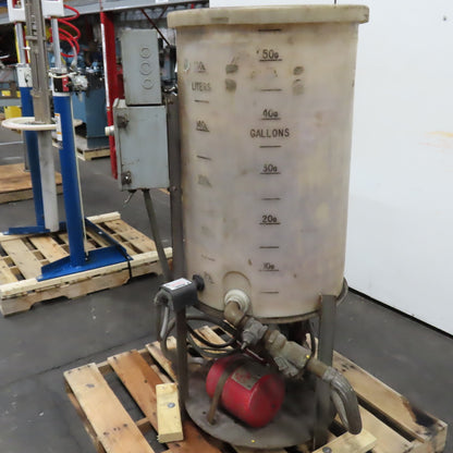 Bell & Gossett 30-1S 1AM001 50 Gallon 1/2HP Boiler Feed Pump Tank Unit 115/230V