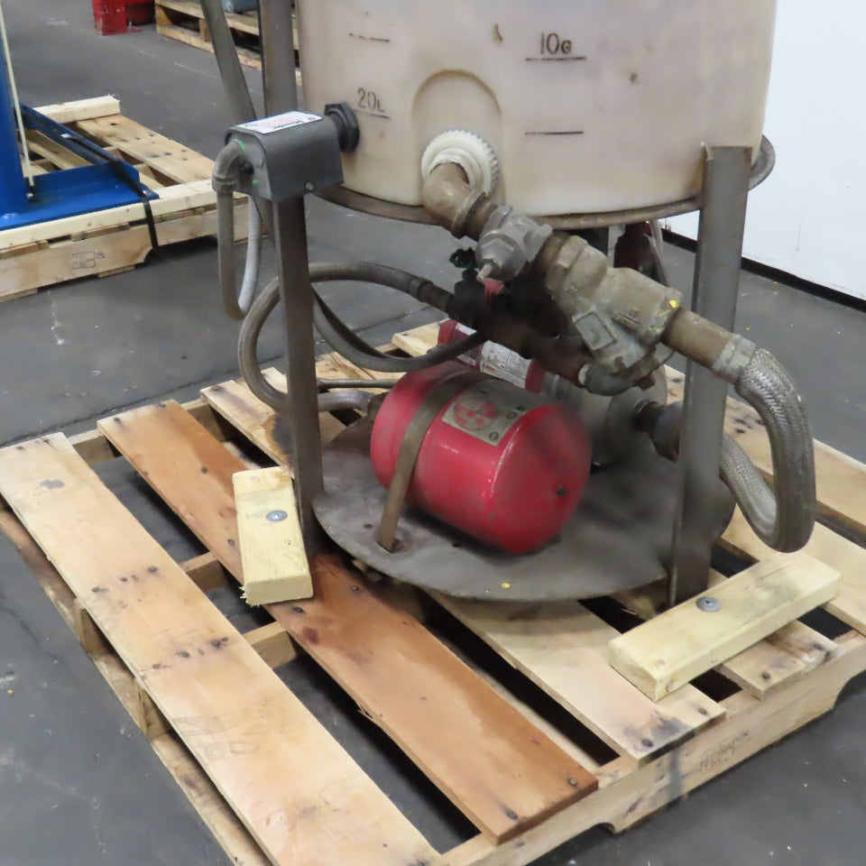 Bell & Gossett 30-1S 1AM001 50 Gallon 1/2HP Boiler Feed Pump Tank Unit 115/230V